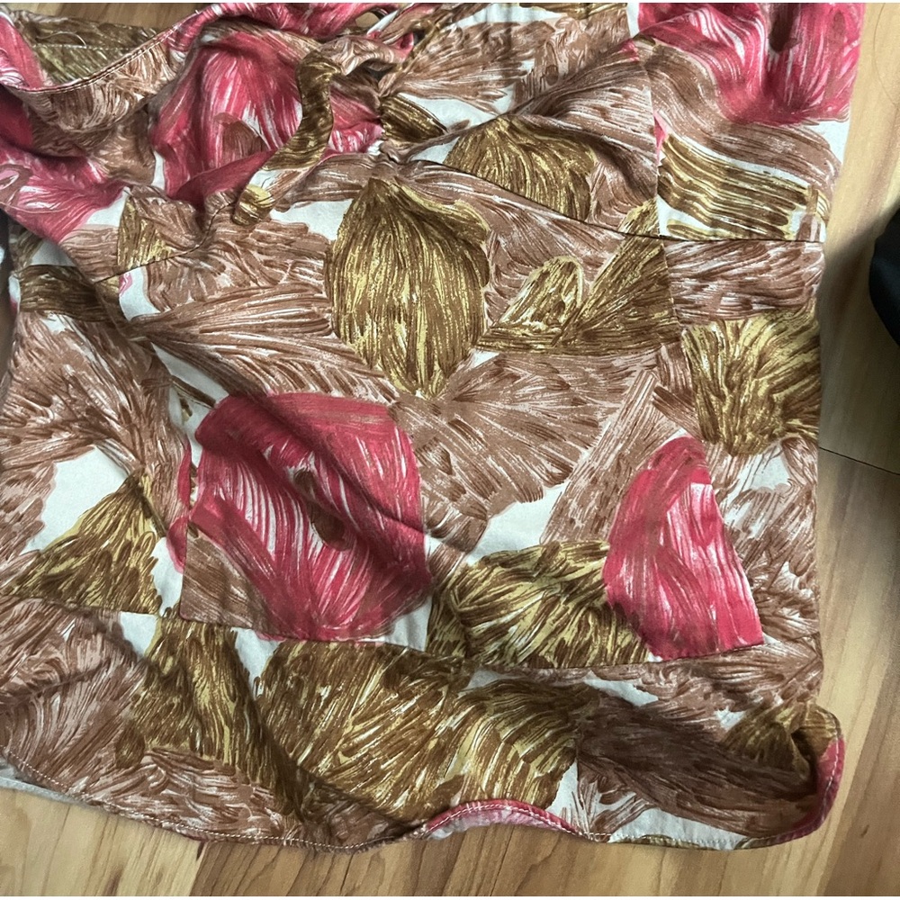 Pink vintage corset top